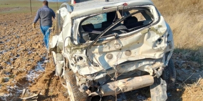 Amasya’da Otomobil İle Suv Araç Çarpıştı: 8 Yaralı