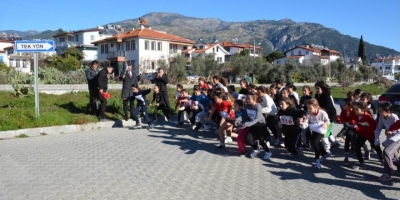 Köyceğiz’de Atatürk Yol Koşusu Yapıldı