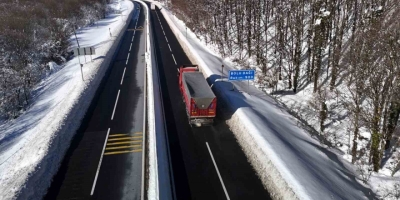Bolu Dağı’nda Kartpostallık Görüntüler