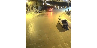 Otomobilin Köprüden Yeşilırmak Nehri’ne Uçtuğu Kaza Kamerada