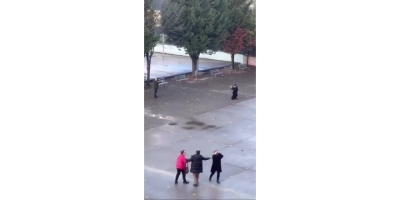 Okul Bahçesindeki Rehine Krizinde Baba Serbest Bırakıldı, Şantajcı Tutuklandı