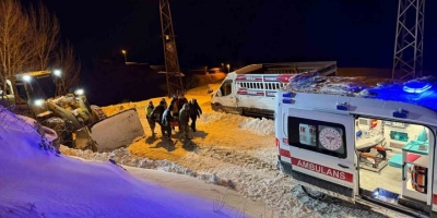 Kar Ve Tipiye Rağmen Hasta Kurtarma Seferberliği