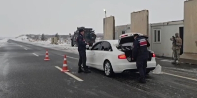 Gaziantep’te Jandarmadan 2 Bin 60 Personelle Yılbaşı Ve Kar Yağışı Tedbiri