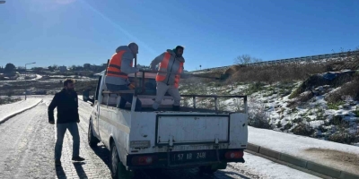 Sinop’ta ’kürekli’ Tuzlama Çalışması