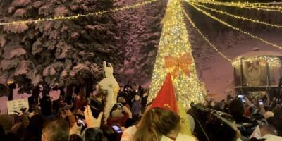 Uludağ’da 2026’ya Coşkulu Merhaba: Gökyüzü Havai Fişeklerle Aydınlandı