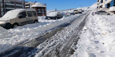 Kulp’ta Kar Çekildi, Dondurucu Soğuk Etkisini Artırdı