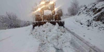 Ordu’da Karla Mücadele: Kardan Kapanan 510 Mahalle Yolu Ulaşıma Açıldı