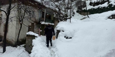 Karabük Belediyesi Kış Şartlarında Hizmetlerini Sürdürüyor