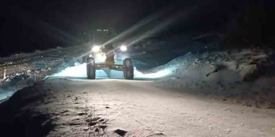 Elazığ’da Karla Mücadele Çalışmaları Sürüyor: 276 Köy Yolu Açıldı