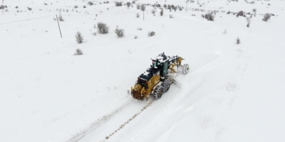 Bayburt’ta Kar Ve Tipiden Kapanan 44 Köy Yolu Ulaşıma Açıldı