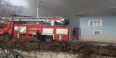 Akşehir’de Müstakil Evde Yangın: 1 Yaralı