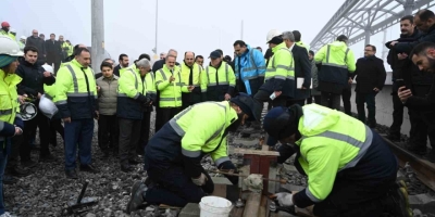 Konyaray Banliyö Hattı’nda Ray Birleştirme Kaynak Programı Yapıldı