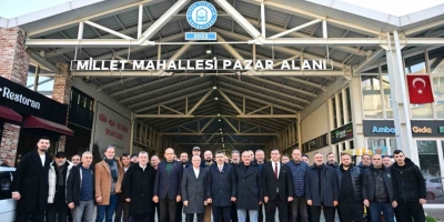 Başkan Yılmaz, Pazar Esnafıyla Buluştu