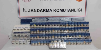 Van’da Kaçak Sigara Ele Geçirildi