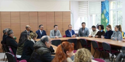 Muğla İ̇l Milli Eğitim Müdürü Çay Öğrenci Ve Öğretmenlerle Bir Araya Geldi