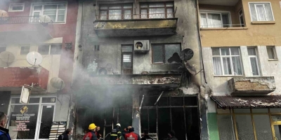 Sinop’ta Motosiklet Tamirhanesinde Yangın: 1 Yaralı