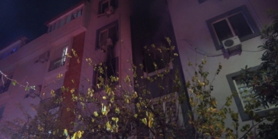 Antalya’da Apartman Dairesinde Çıkan Yangın Korkuttu
