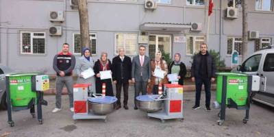 Pozantı’da Üreticilere Ekipman Desteği Verildi