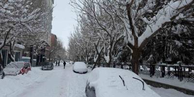 Patnos’ta Kar Ve Dondurucu Soğuk Hayatı Olumsuz Etkiliyor