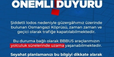 Burulaş’tan Havalimanı Seferleri Hakkında Son Dakika Duyurusu