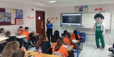Kemer Belediyesi’nden Öğrencilere Sıfır Atık Eğitimi