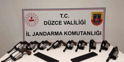 Jandarmadan Kaçak Silah Operasyonu: 2 Gözaltı