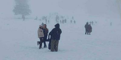 Uludağ’da Kar Kalınlığı 60 Santimetreyi Geçti