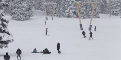 Uludağ’da Kar Kalınlığı 76 Santimetreye Ulaştı, Pistler Doldu Taştı