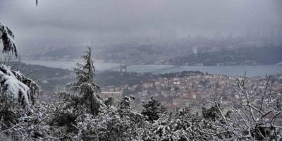 İstanbul'da Kar Yağışı.. Ağır Taşıt ve Kuryelere Trafik Yasağı!