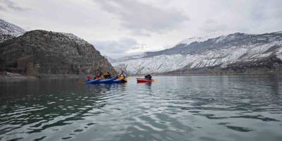 Tortum Gölü'nde Doğa ve Müzik.. Kano Etkinliği Renkli Anlara Ev Sahipliği Yaptı!