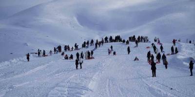 Zigana Kayak Merkezi’nde Sömestr Tatiliyle Birlikte Yoğunluk Yaşandı