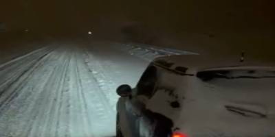 Kars'ta Kar ve Buzlanma Alarmı.. İki Güzergah Geçici Olarak Kapatıldı!