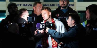 Galatasaray’ın Yeni Transferi Noa Lang, İstanbula Geldi