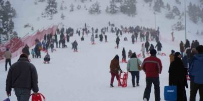 Türkiye’nin En Uzun Pistinde Yoğunluk Havadan Görüntülendi