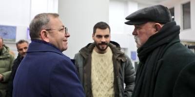 'Veliaht' Dizisi Kars'ta Çekiliyor.. Vali Ziya Polat Seti Ziyaret Etti! 