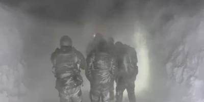 Kağızman/Kars - Ağrı Kara Yolu'nda Tipi.. Mahsur Kalan İki Yurttaş Kurtarıldı!