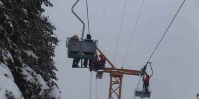 Uludağ’da Telesiyej Arızası: Mahsur Kalan Tüm Tatilciler Kurtarıldı