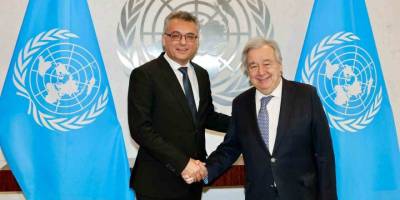 Kıbrıs İçin New York Diplomasisi.. Erhürman, Guterres ile Görüştü!