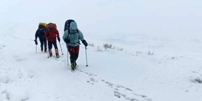 Süphan Dağı Tırmanışı Hava Muhalefetine Takıldı