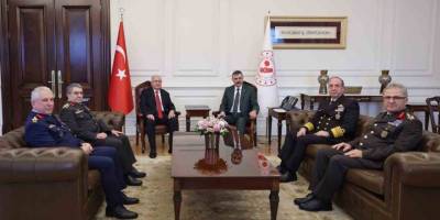 Bakan Güler Ve Komuta Kademesinden İçişleri Bakanı Çiftçi’ye Ziyaret
