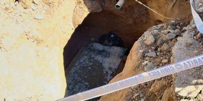 Bodrum’da Su İsale Hattı Kazısında Lahit Bulundu