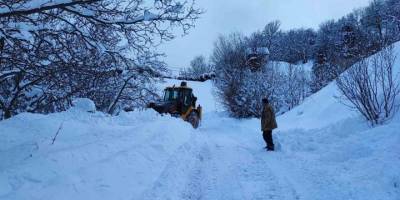Artvin’de 80 Köy Yolu Ulaşıma Kapandı