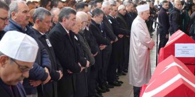 Katar’da Hayatını Kaybeden Aselsan Teknisyenleri İçin Cenaze Töreni