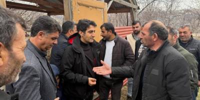 Sarıkamış Kaymakamı Aslantatar Karakurt’u Ziyaret Etti