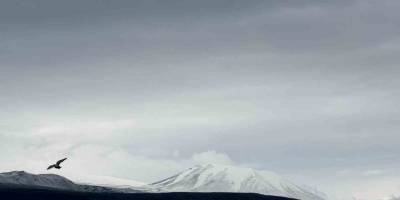 Iğdır Ovası’nı Çevreleyen Sıra Dağlar Yeniden Beyaza Büründü