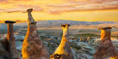Ankara’da Kapadokya’yı Andıran Doğa Harikası: Abacı Peribacaları