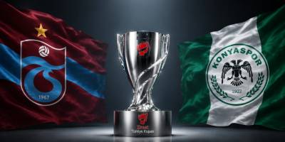 Türkiye Kupası Finali’nde Dev Randevu.. Trabzonspor ve Konyaspor Sahaya Çıkıyor!