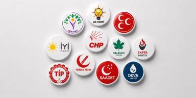Siyasi Partilerin Güncel Üye Sayıları Açıklandı.. AK Parti Zirvede, CHP İkinci Sırada!
