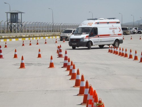 112’ye Ambulans Sürüş Teknikleri Eğitimi