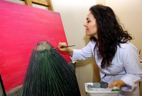 16 Ressam Serhat İllerini Tuvale Çizdi